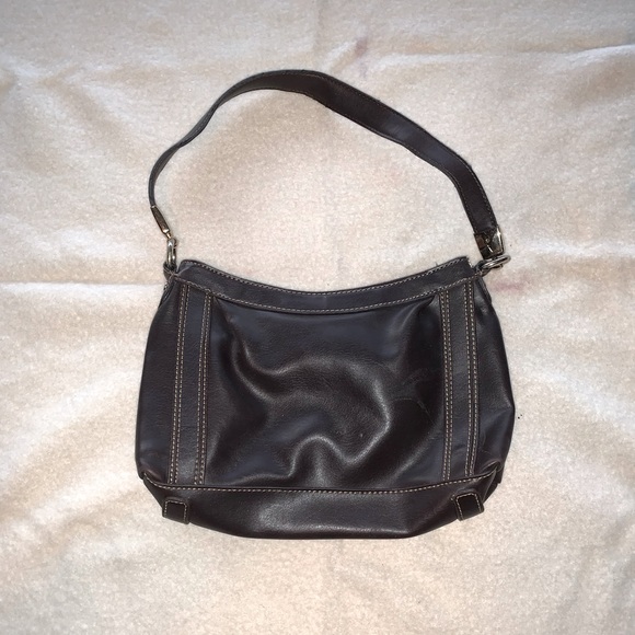 Brown and green Liz Claiborne purse - Picture 2 of 11